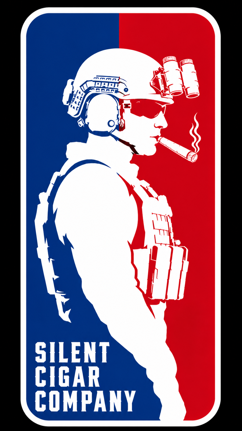 Silent Cigar TAC-STAR Sticker